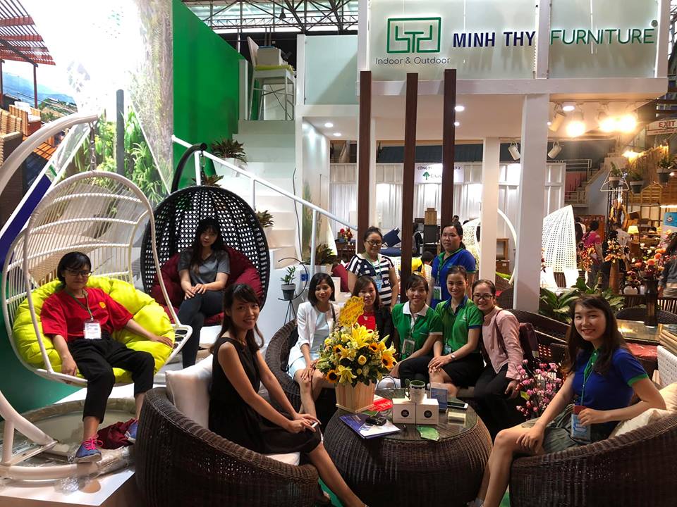Minh Thy Furniture tham gia trien lam vifa home 2018