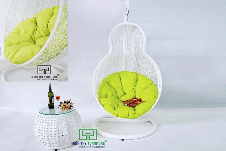 Cách phân biệt xích đu mây nhựa chất lượng 7 Mẫu xích đu tổ chim đan rối của Nội thất Minh Thy