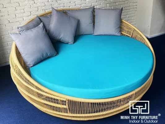 Xưởng sản xuất ghế hồ bơi mây nhựa Minh Thy
